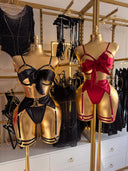 Vanessa Jartiyer Takımı – Transparan ve Zarif İç Giyim Seti