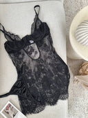 Diana Transparan Dantel Babydoll – Zarif ve Romantik İç Giyim