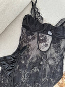 Diana Transparan Dantel Babydoll – Zarif ve Romantik İç Giyim