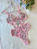 Heart Love Zarif Pembe Brode Detaylı Bodysuit – Şık ve Seksi Tasarım