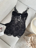 Diana Transparan Dantel Babydoll – Zarif ve Romantik İç Giyim
