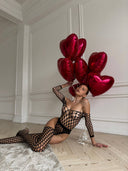 Transparan Vücut Çorabı – Şık ve Cesur Özel Tasarım