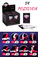 Kama Sutra Sex Positions Card – Çiftler İçin Eğlenceli Pozisyon Kart Oyunu (gizli gönderim) (kod:8070)
