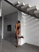 Transparan Vücut Çorabı – Şık ve Cesur Özel Tasarım