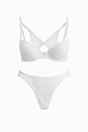 Dream Angels Ekru Destekli Sütyen Takımı – Zarif ve Şık Lingerie Set