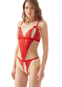 Özel bölgesi açık bodysuit