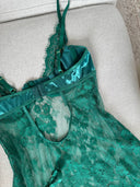 Lenora Transparan Dantel Babydoll – Zarif ve Romantik İç Giyim Tasarımı