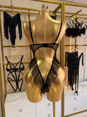 İsabel Transparan Dantel Babydoll – Cesur ve Zarif Özel Tasarım Gecelik