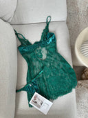 Lenora Transparan Dantel Babydoll – Zarif ve Romantik İç Giyim Tasarımı