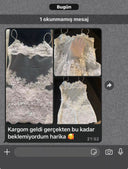 Beyaz Transparan Dantel Mini Elbise – Brode Detaylı Romantik İç Giyim Tasarımı | Madame Mercy (MM202)