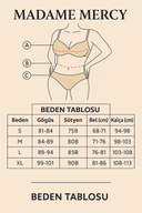 Elegant 10 Parça Ekru İpek Saten Set – Özel Kutulu & Jartiyer Hediyeli Lüks Paket