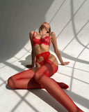 Transparan Vücut Çorabı – Şık ve Cesur Özel Tasarım