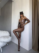 Transparan Vücut Çorabı – Şık ve Cesur Özel Tasarım